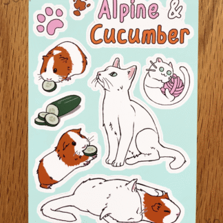 Alpine & Cucumber Sticker Sheet